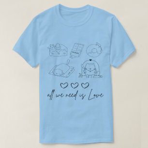 niedliche Liebe T-Shirt