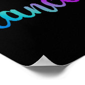 Niedliche Liebe Tanz Stilvolle Tänzerin Lover Tanz Poster (Ecke)