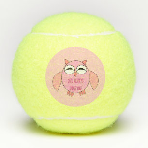 Niedliche Liebe Tennisbälle