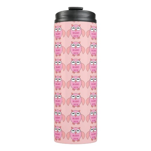 Niedliche Liebe Thermosbecher (Vorderseite)