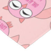 Niedliche Liebe Tischdecke (Schrägansicht)