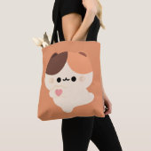 Niedliche Liebe Tortie Cat Tasche (Von Nahem)