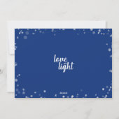 Niedliche Liebe-u. Feiertagskarte (Rückseite)