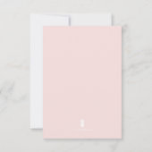 Niedliche Liebe und Fox Kids-Klasse Valentine Card (Rückseite)