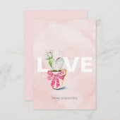 Niedliche Liebe und Herzkinder Unterricht Valentin (Vorne/Hinten)