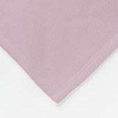 Niedliche Liebe-Vogel-Name-Fleecedecken Fleecedecke (Ecke)