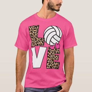 Niedliche Liebe Volleyball Volleyball Lover T-Shirt