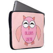 Niedliche Liebe Werbebotschaft - Notebook-Tasche Laptopschutzhülle (Vorne Rechts)