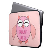 Niedliche Liebe Werbebotschaft - Notebook-Tasche Laptopschutzhülle (Vorderseite Links)