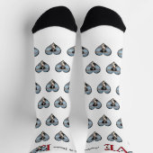 Niedliche Liebe Wörter mit Foto für Hunde oder Per Socken (Oben)