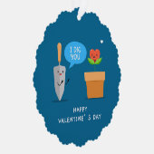 Niedliche Liebe zum Valentinstag Ornament Karte (Rechts)