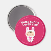 Niedliche Lieben Pun Magnet (Vorderseite/Rückseite)