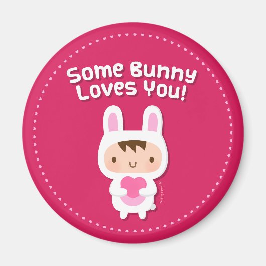 Niedliche Lieben Pun Magnet (Vorne)