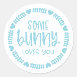 Niedliche Lieben Runder Aufkleber