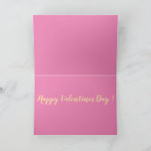 Niedliche Liebesvögel mit rotem Herzen Feiertagskarte (Innenseite)