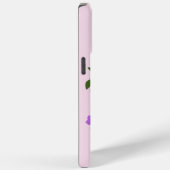 Niedliche Liebesvögel und individuelle Name Case-Mate iPhone Hülle (Rückseite / Rechts)