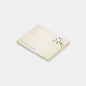 Niedliche, liebevoll eingerichtete Zimmer Post-it Klebezettel (angewinkelt)