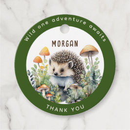 Niedliche Liebhaber von Waldtieren Danke für die D Geschenkanhänger