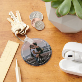 Niedliche LiebhaberInText für einfache Liebe Schlüsselanhänger