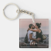 Niedliche LiebhaberInText für einfache Liebe Schlüsselanhänger (Vorderseite)