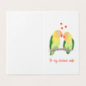 Niedliche Liebling (Außenseite Aufgefaltet)