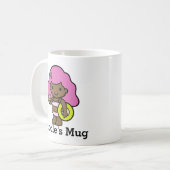 Niedliche Lifeguard mit Lebensretter Kaffeetasse (Vorderseite Links)