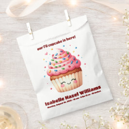 Niedliche L'il Cupcake Candy Sprinkles Kinderdusch Geschenktütchen