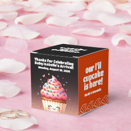 Niedliche L'il Cupcake Sprinkles Baby Dusche Willk Geschenkschachtel
