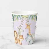 Niedliche lila Babywanne Pappbecher (Rechts)