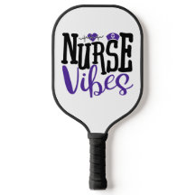 Niedliche Lila Black Nurse Vibes Medical