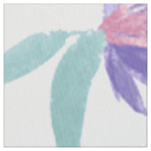 Niedliche lila Blume Stoff (Nahaufnahme)