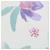 Niedliche lila Blume Stoff (Muster)