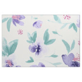 Niedliche lila Blume Stoff (Fat Quarter (45,7 x 55,9 cm))