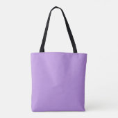 Niedliche Lila Cat Mama Leben Moderner Gottesdiens Tasche (Rückseite)