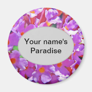 Niedliche Lila Kleine Blume Magnet
