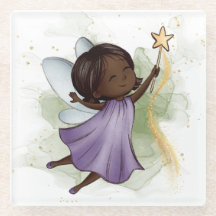 Niedliche Lila Mairy Holding Star Wand