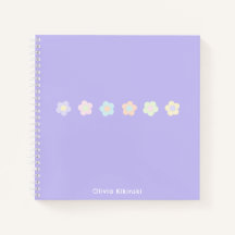 Niedliche Lila Pastell-Blume Name