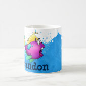 Niedliche Lila Tasse (Mittel)