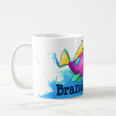 Niedliche Lila Tasse (Links)