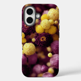 Niedliche Lila und gelbe Blumen Handy Case