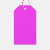 Niedliche Lilatkatze Geschenkanhänger (Rückseite)