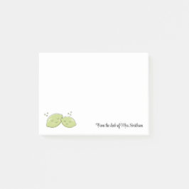 Niedliche Limes Obst vom Schreibtisch Post-it Klebezettel