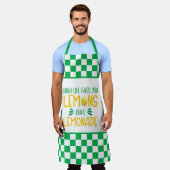 niedliche Limonade-Standart Schürze (Getragen)