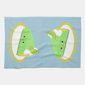 Niedliche Limone Schlüsseltorte Handtuch (Horizontal)