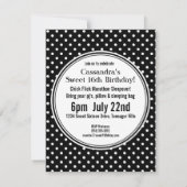 Niedliche Limones grünes Band des Einladung (Rückseite)