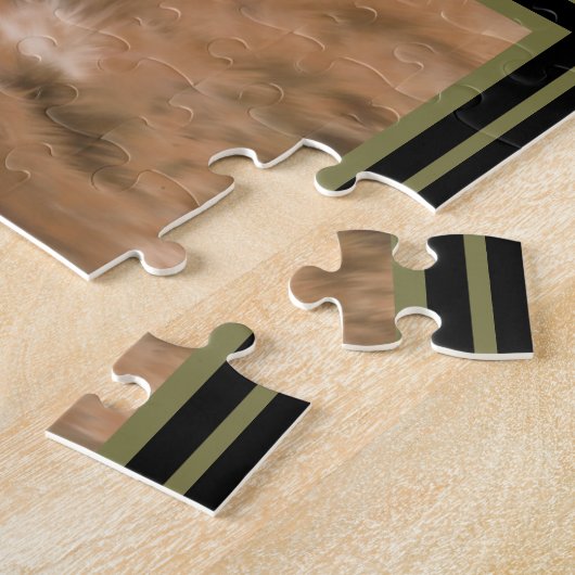 Niedliche Lion Cubs Jungle Animal Jigsaw Puzzle (Seite)