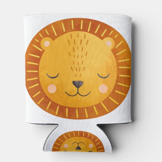 Niedliche Lion Dosenkühler (Rückseite)