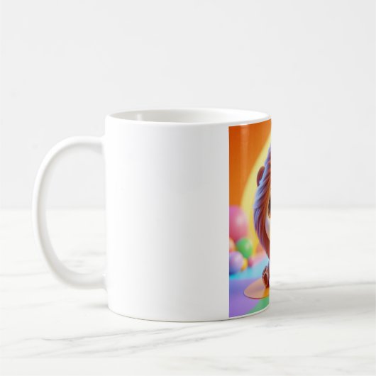 Niedliche Lion Kaffeetasse (Links)