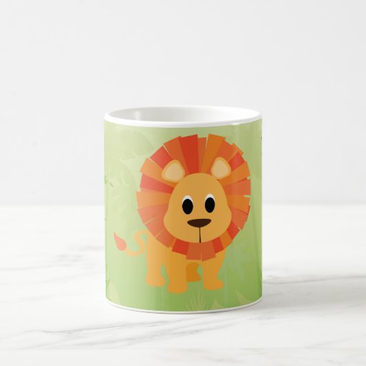 Niedliche Lion Kaffeetasse (Mittel)