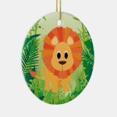Niedliche Lion Keramikornament (Rechts)
